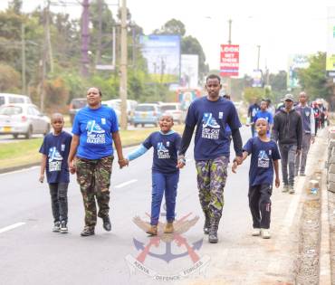 KDF STEPS OUT FOR CHILDREN WITH DIABETES