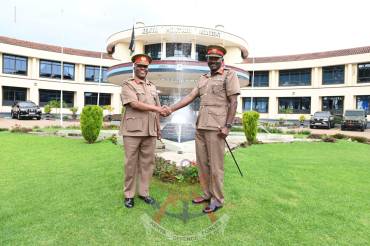 CHANGE OF GUARD CEREMONY AT KENYA MILITARY ACADEMY 