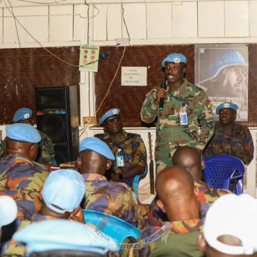 KENYAN TROOPS IN DRC LAUDED FOR PROFESSIONALISM, COMMITMENT TO DUTY