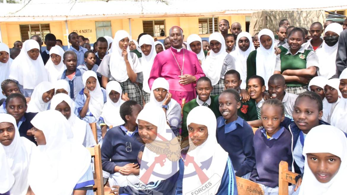 BISHOP OF MILITARY ORDINARIATE OF KENYA FAMILIARIZATION TOUR