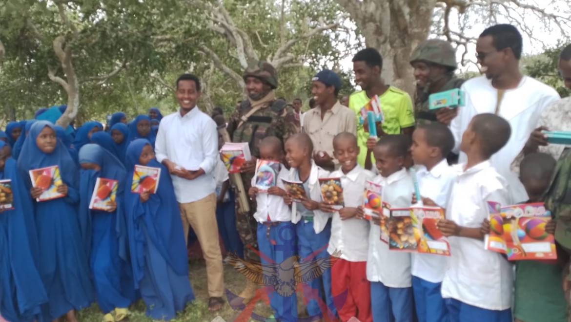 KDF TROOPS CHAMPIONS EDUCATION AT SINAI COMPREHENSIVE SCHOOL