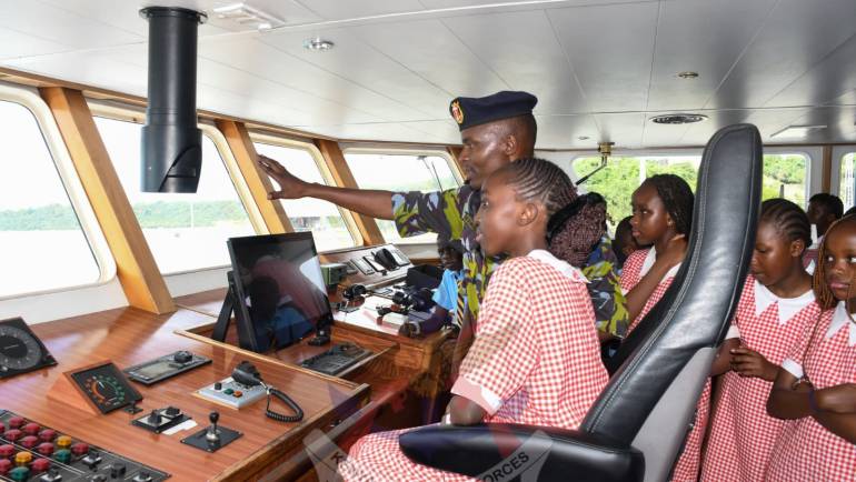KENYA NAVY HOSTS SCHOOLS FOR EDUCATIONAL VISITS 