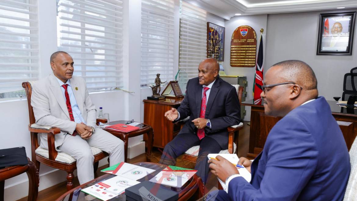 CTSAMVM LEADERSHIP VISIT TO DEFENCE HEADQUARTERS