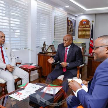 CTSAMVM LEADERSHIP VISIT TO DEFENCE HEADQUARTERS