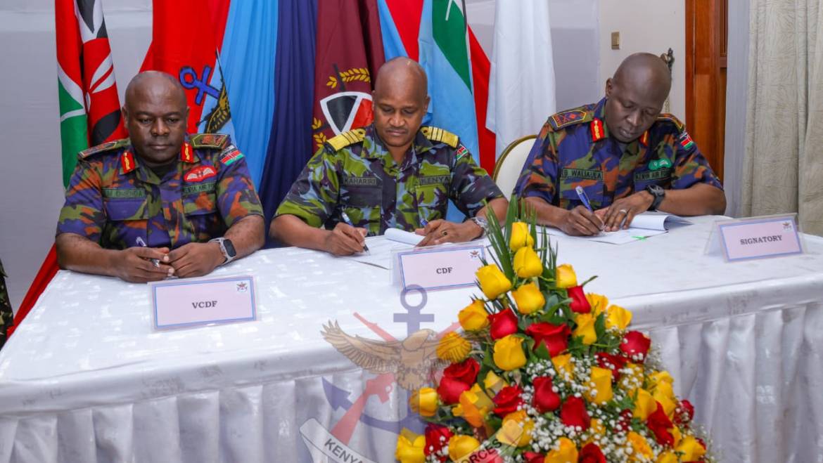 CDF PRESIDES OVER KDF PERFORMANCE CONTRACT SIGNING