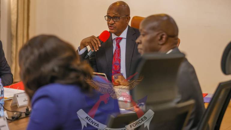 CDF CHAIRS COMMITTEE MEETING ON KENYA HOME OF HUMAN ORIGINS PROJECT