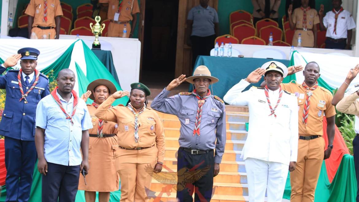 KDF GRACES NATIONAL SCOUTS CAMP CLOSING CEREMONY