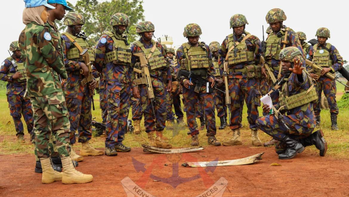 KENYAN PEACEKEEPERS IN DRC PASS RIGOROUS UN OPERATIONAL EFFECTIVENESS TEST