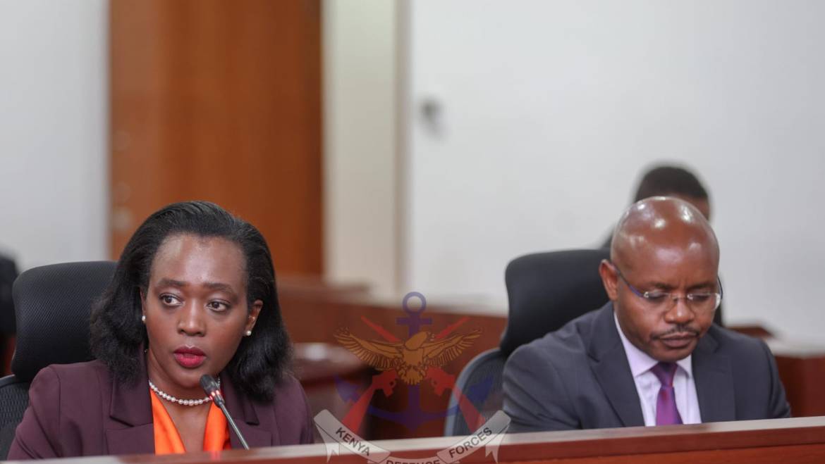DEFENCE CS APPEARS BEFORE NATIONAL ASSEMBLY COMMITTEE ON DEFENCE