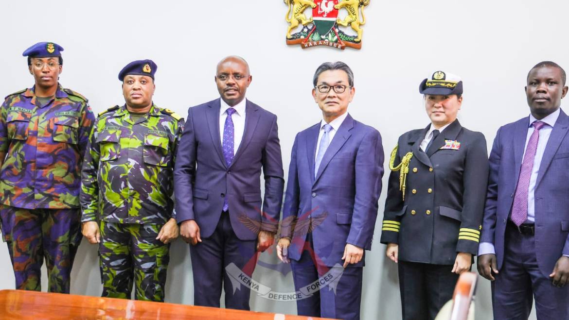 DEFENCE PS HOSTS JAPAN AMBASSADOR AT DHQ