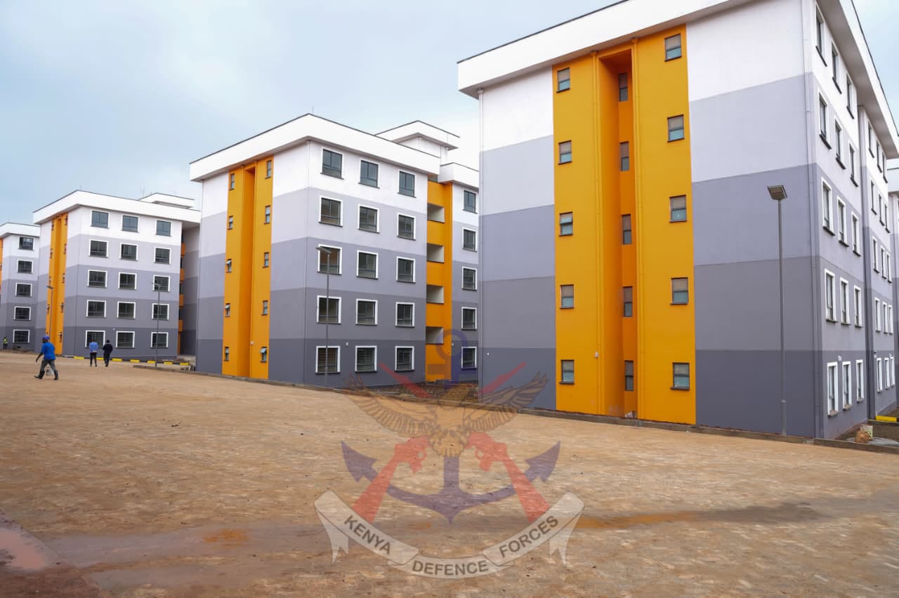 DEFENCE PS INSPECTS NEW KDF HOUSES IN ROYSAMBU Ministry Of Defence DEFENCE PS INSPECTS NEW KDF HOUSES IN ROYSAMBU Ministry Of Defence