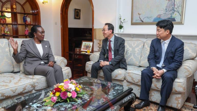 REGIONAL SECURITY TOP AGENDA AS DEFENCE CS MEETS KOREAN ENVOY