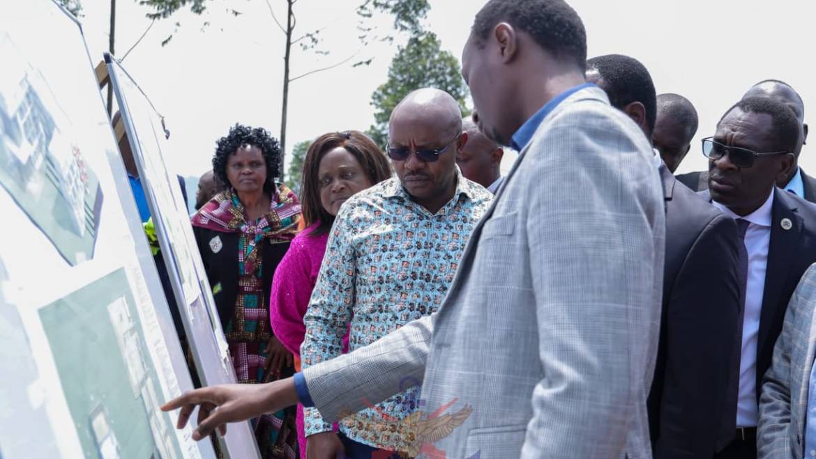 DEFENCE PS AT SITE INSPECTION FOR NYAMIRA UNIVERSITY