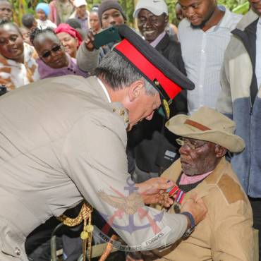 DEFOCA COMMEMORATES TWO WWII VETERANS’ SERVICE WITH MEDALS