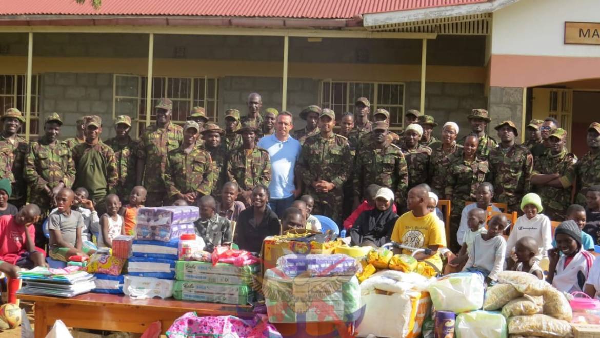 BEYOND THE BOOTS: KDF TROOPS FOSTER COMMUNITY AT OLMORAN PARISH