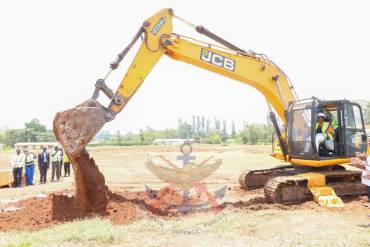 CS DEFENCE PRESIDES OVER GROUNDBREAKING OF SIAYA LEVEL 5 REFERRAL HOSPITAL AND PHASE II OF JARAMOGI OGINGA ODINGA STADIUM