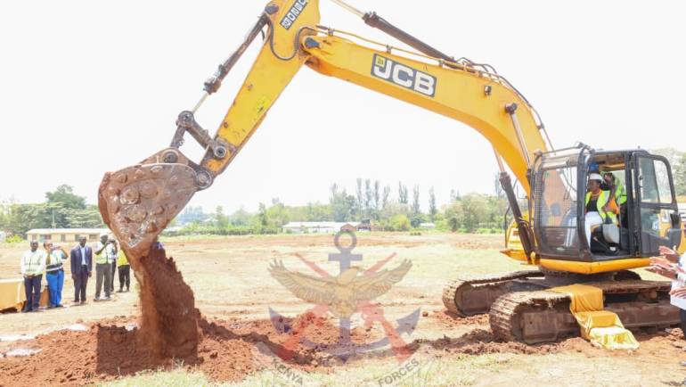 CS DEFENCE PRESIDES OVER GROUNDBREAKING OF SIAYA LEVEL 5 REFERRAL HOSPITAL AND PHASE II OF JARAMOGI OGINGA ODINGA STADIUM