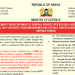 ADVERTISEMENT FOR RECRUITMENT OF GENERAL SERVICE OFFICER (GSO) CADETS, SPECIALIST OFFICERS, GENERAL DUTY RECRUITS, TRADESMEN/WOMEN AND DEFENCE FORCES CONSTABLES INTO THE KENYA DEFENCE FORCES