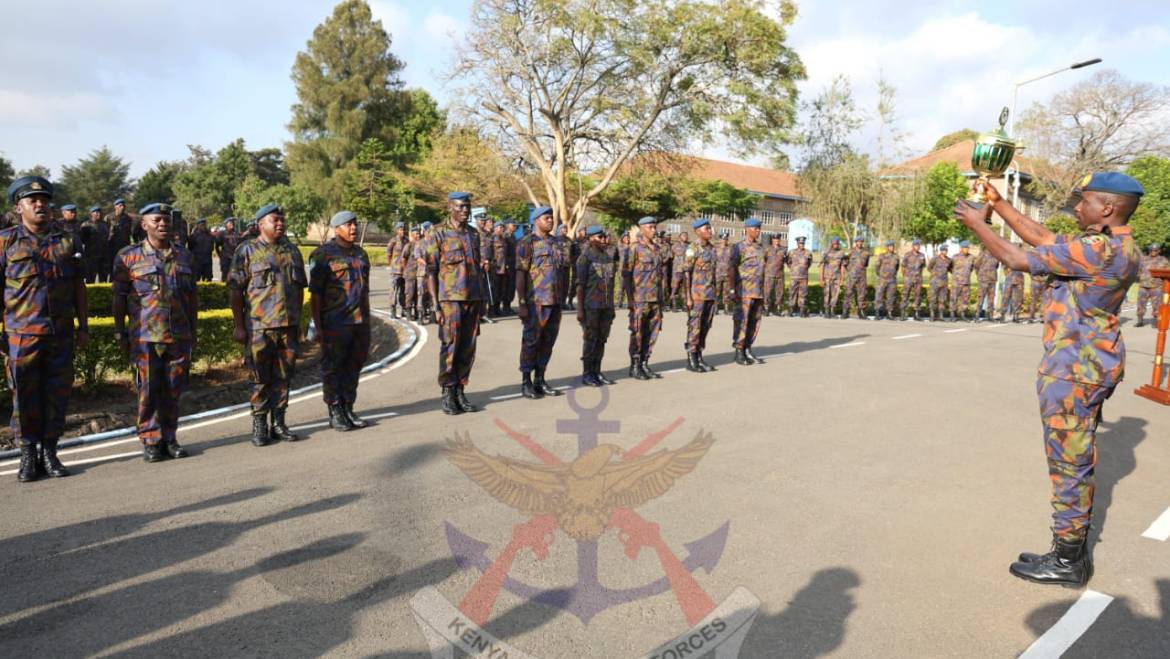 KENYA AIR FORCE CELEBRATES VICTORY IN CHIEF OF DEFENCE FORCES CHESS TOURNAMENT
