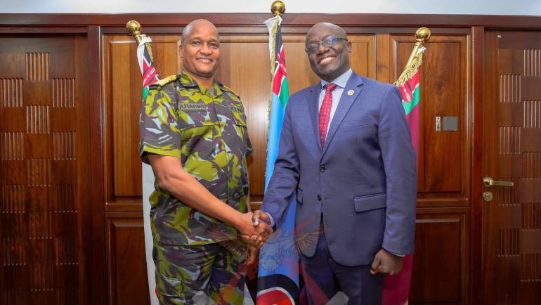 CDF HOSTS SPECIAL ENVOY ON TECHNOLOGY