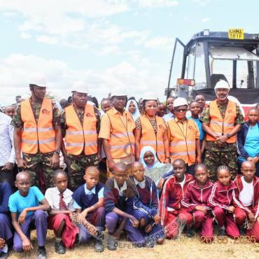 KDF LAUNCHES THE CONSTRUCTION OF SENIOR SCHOOL IN MARIAKANI