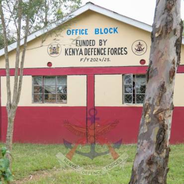 DEFENCE PS COMMISSIONS KDF – REHABILATED SCHOOLS IN LAIKIPIA WEST
