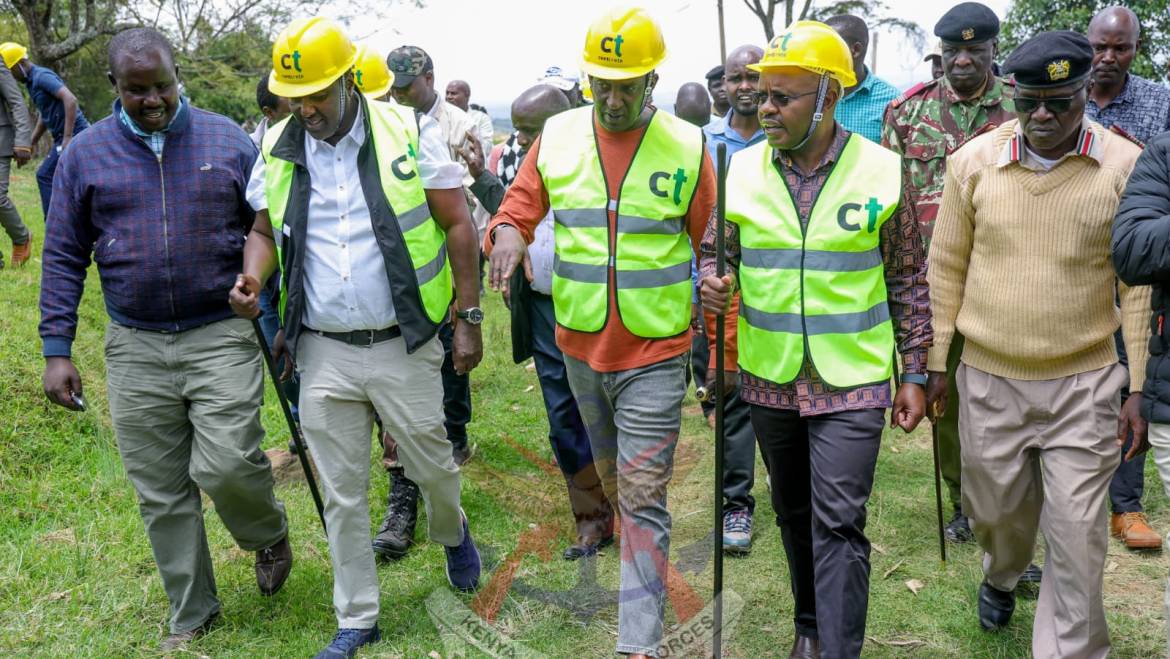 PS DEFENCE PRESIDES OVER GROUNDBREAKING CEREMONY OF SOGOO LEVEL 4 HOSPITAL IN NAROK COUNTY