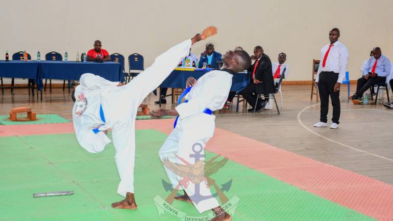 MOI AIR BASE HOSTS ULINZI TAEKWONDO COLOUR BELT GRADING 2025