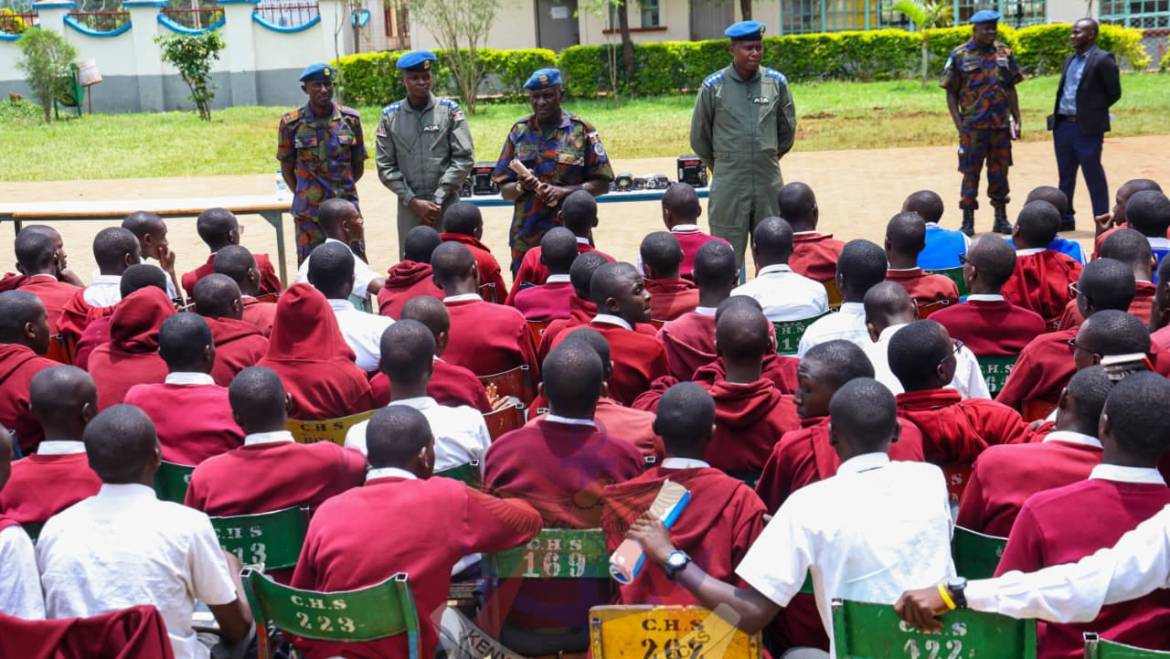 KENYA AIR FORCE INSPIRES FUTURE AVIATORS