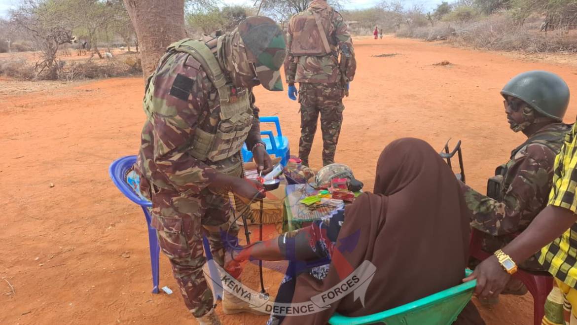 KDF CONDUCTS MEDICAMP AND CIMIC 