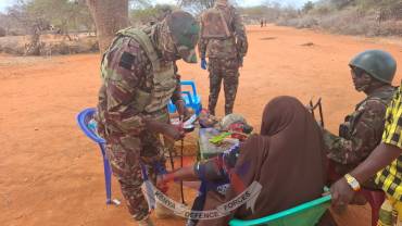 KDF CONDUCTS MEDICAMP AND CIMIC 
