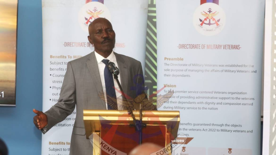 KDF VETERANS OUTREACH PROGRAMS IN NYANDARUA AND SAMBURU