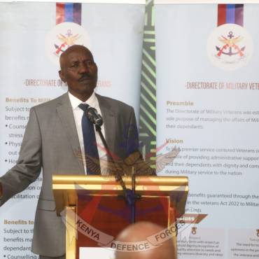 KDF VETERANS OUTREACH PROGRAMS IN NYANDARUA AND SAMBURU