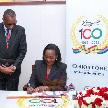 CS MOD OPENS THE KENYA@100 CAPSTONE TRAINING