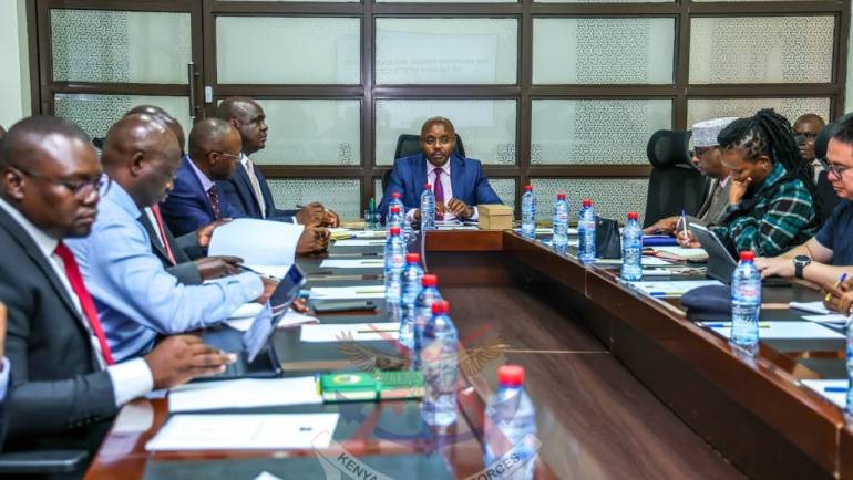 DEFENCE PS CHAIRS A CONSULTATIVE MEETING WITH SPORTS STEERING COMMITTEE 