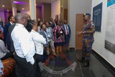 KENYA@100 PARTICIPANTS STEP OUT FOR A FIELD STUDY AT UGNMM