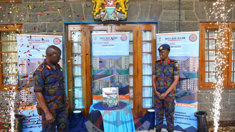 KAF COMMANDER LAUNCHES STRATEGIC PLAN TO ELEVATE OFFICERS’ WELFARE