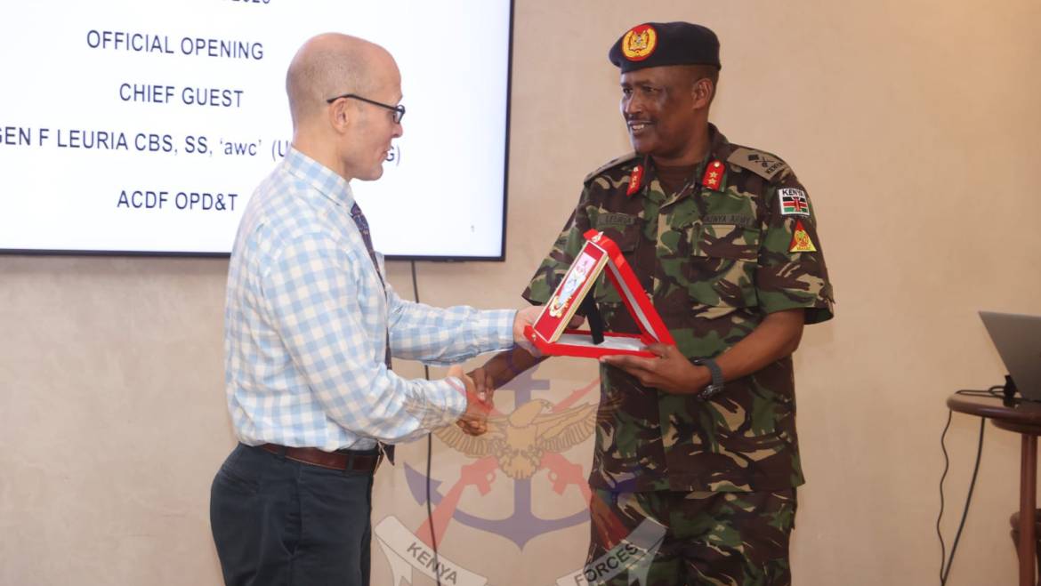 KDF AND U.S. MILITARY DELIBERATE ON HIV PROGRAM TRANSITION
