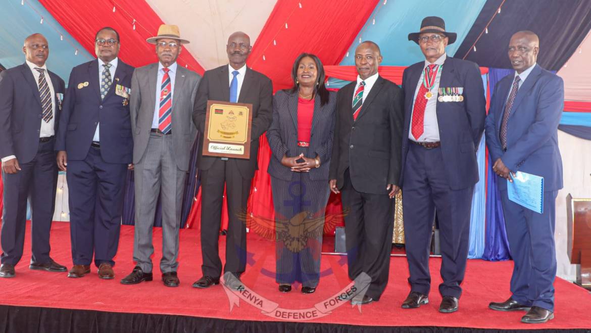 MILITARY VETERANS LAUNCH MACHAKOS VETERANS CHAPTER