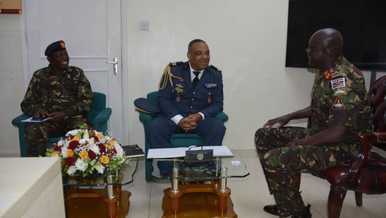 GABON DEFENCE ATTACHÉ VISITS JOINT COMMAND AND STAFF COLLEGE