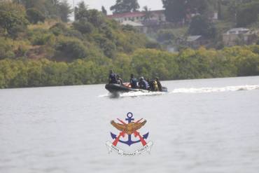 KENYA NAVY RESCUES 19 PEOPLE AFTER BOAT CAPSIZES DURING EAST AFRICAN OCEAN FESTIVAL AT TUDOR WATERSPORTS