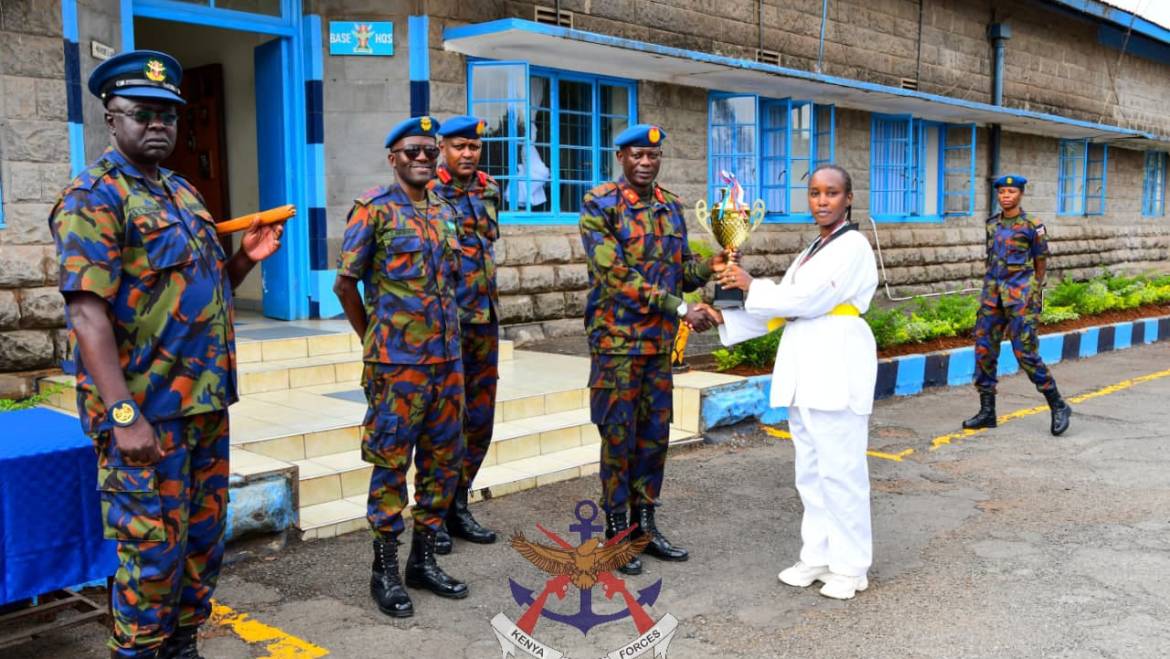 KDF ULINZI TAEKWONDO TEAM CROWNED CHAMPIONS AT NAKURU OPEN LEAGUE