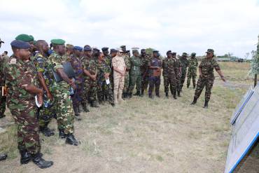 JOINT COMMAND AND STAFF COLLEGE (JCSC) VISITS 6 BRIGADE HEADQUARTERS