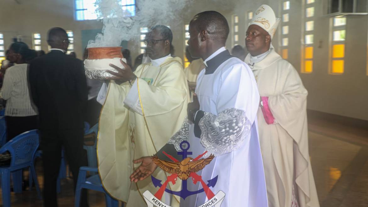 BISHOP WALLACE NG’ANG’A PRESIDES OVER THE CONSECRATION OF ROMAN CATHOLIC CHURCH EMBAKASI GARRISON