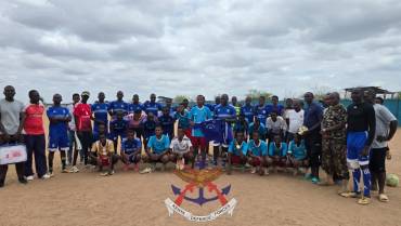 KDF TROOPS BOOST LOCAL FOOTBALL THROUGH CIMIC OUTREACH AT DIFF