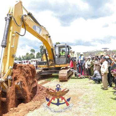 CS DEFENCE PRESIDES OVER GROUNDBREAKING CEREMONY