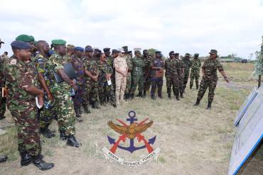 JOINT COMMAND AND STAFF COLLEGE (JCSC) VISITS 6 BRIGADE HEADQUARTERS