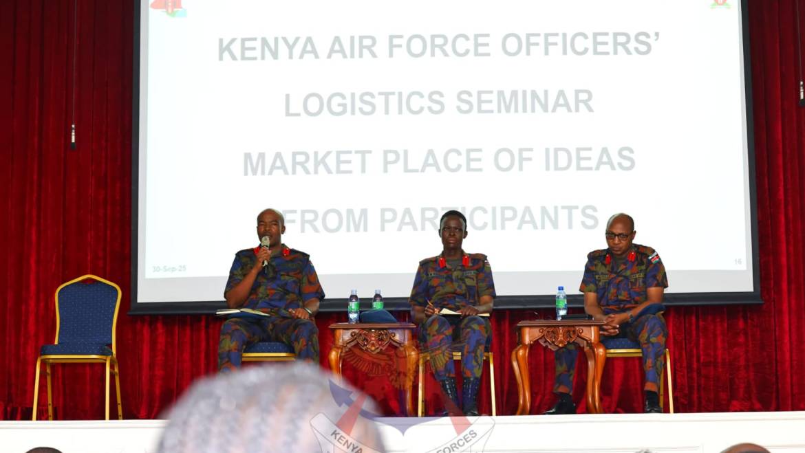 KENYA AIR FORCE HOSTS SECOND EDITION OF LOGISTICS OFFICERS’ SEMINAR