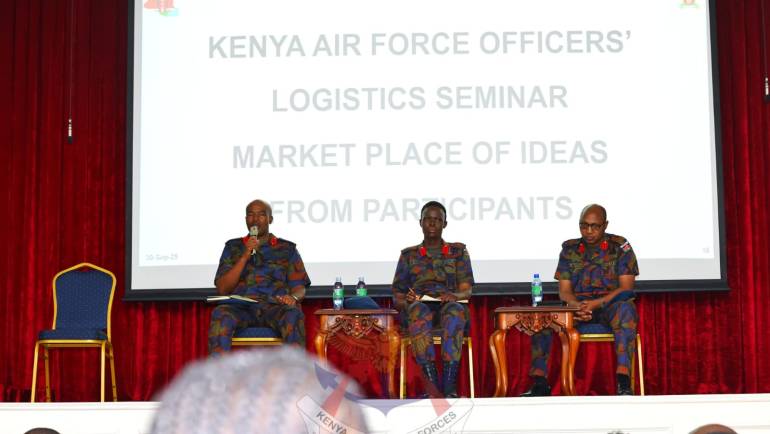KENYA AIR FORCE HOSTS SECOND EDITION OF LOGISTICS OFFICERS’ SEMINAR