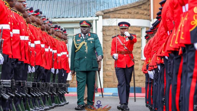 GAMBIA’S CHIEF OF DEFENCE STAFF VISITS KENYA